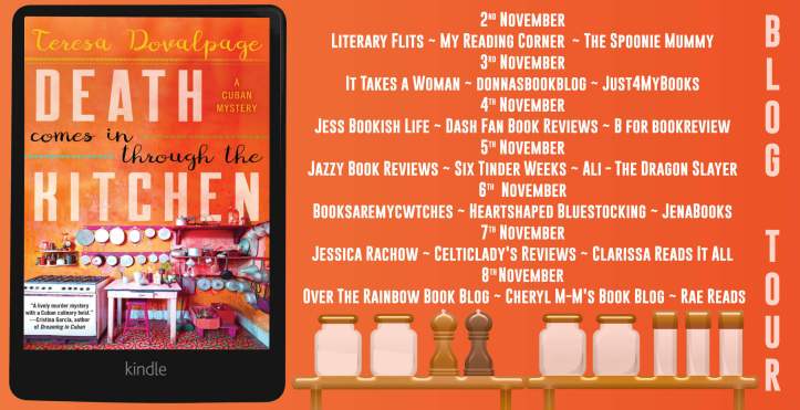 Death Comes In Through The Kitchen Full Tour Banner